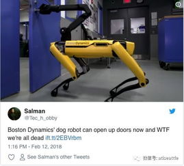 科技 波士頓動(dòng)力逆天機(jī)器人又進(jìn)化了 機(jī)器狗合作開(kāi)門(mén)
